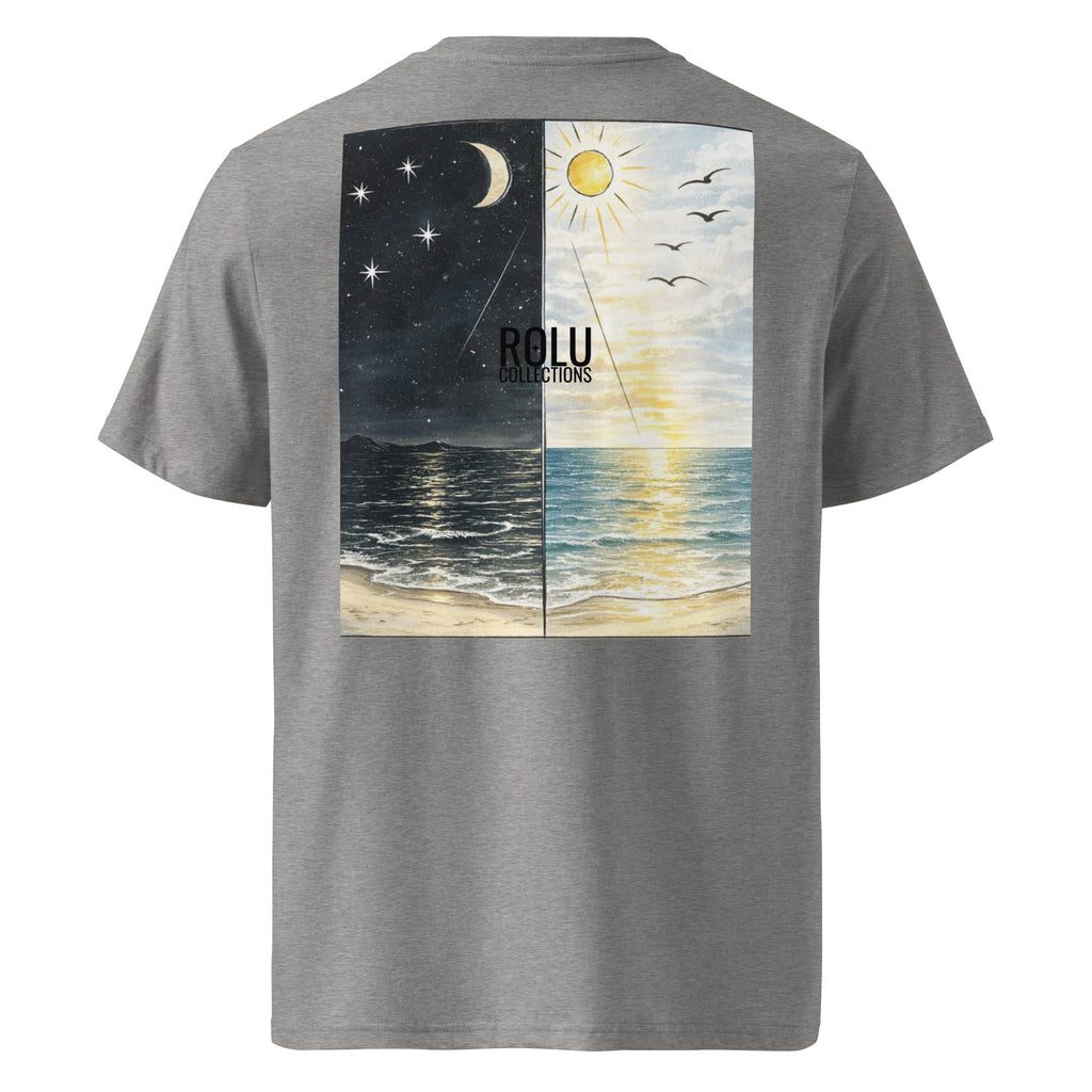 Unisex Organic Cotton T-shirt – Dark Meets Light - ROLU Collections