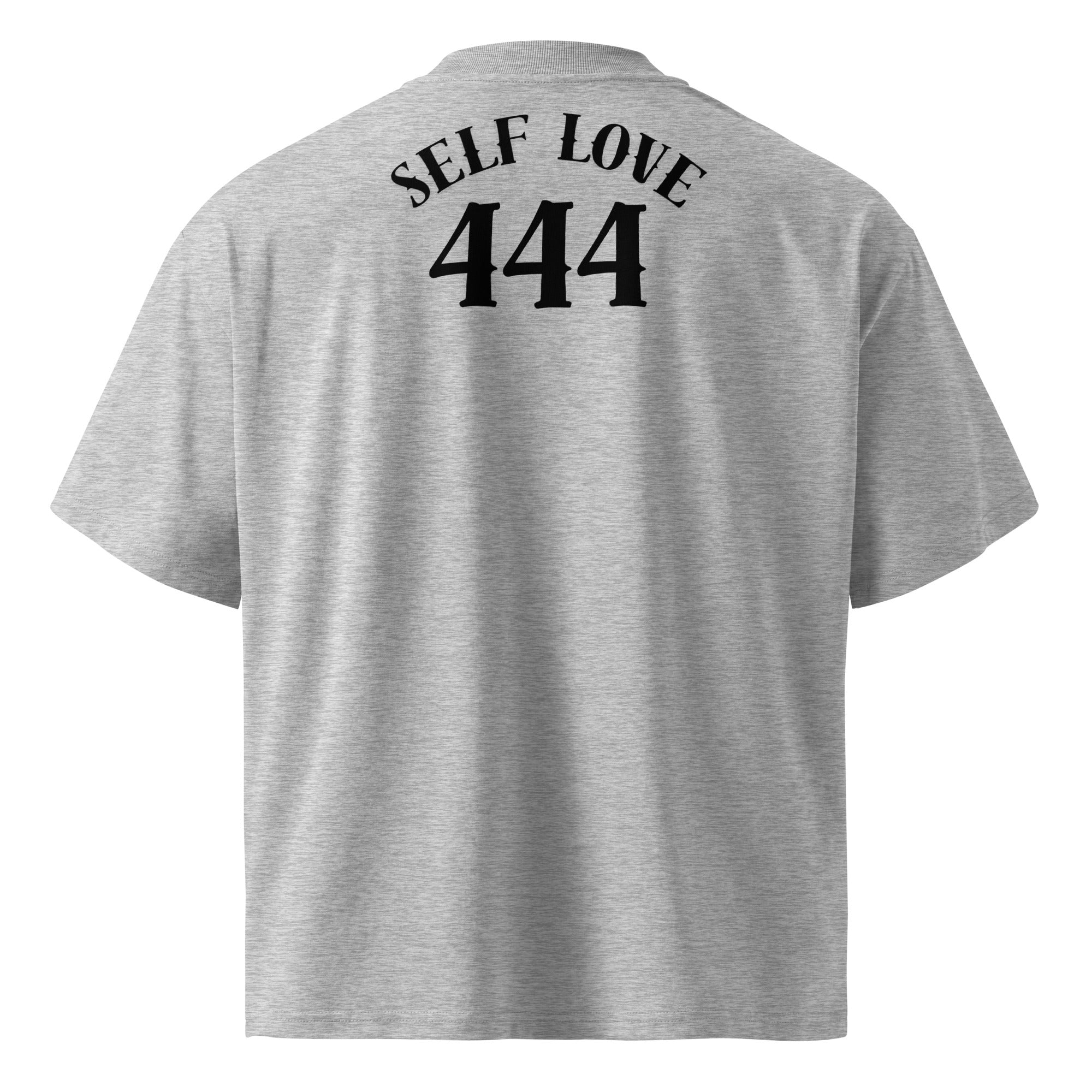 SELF LOVE-Unisex Oversized High-Neck Organic T-Shirt