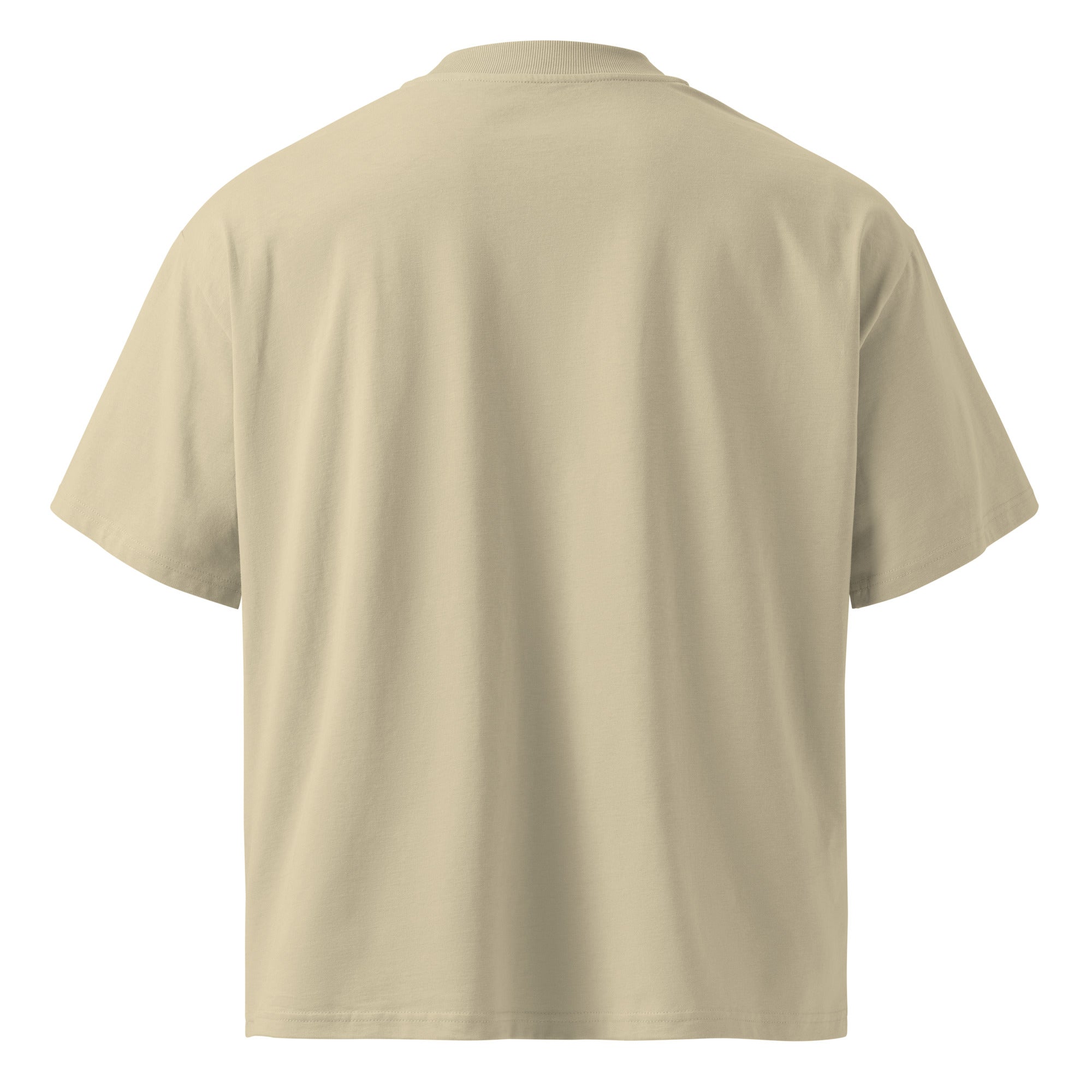 Authentic Souls Unisex Cotton Oversized High Neck T-Shirt