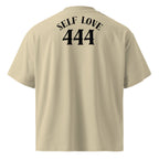 SELF LOVE-Unisex Oversized High-Neck Organic T-Shirt