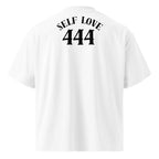 SELF LOVE-Unisex Oversized High-Neck Organic T-Shirt