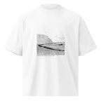 Duckpool Beach-Neck Oversized Organic T-Shirt
