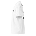 REBEL INSPIRED-Unisex organic oversized high neck t-shirt