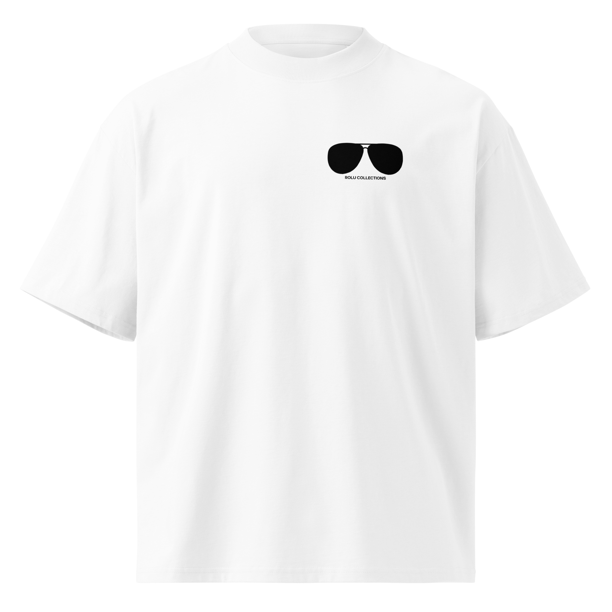 Shades - Unisex Oversized High Neck Organic T-Shirt