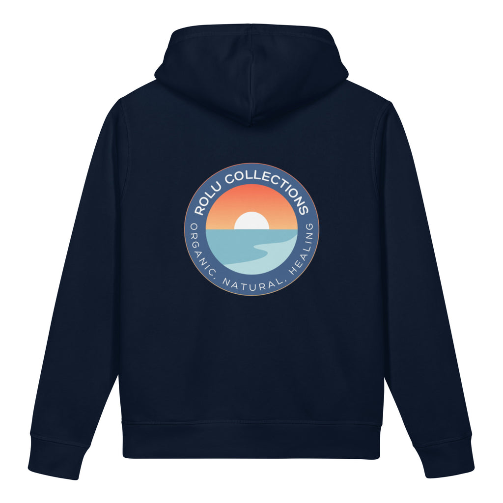 organic unisex side pocket hoodie