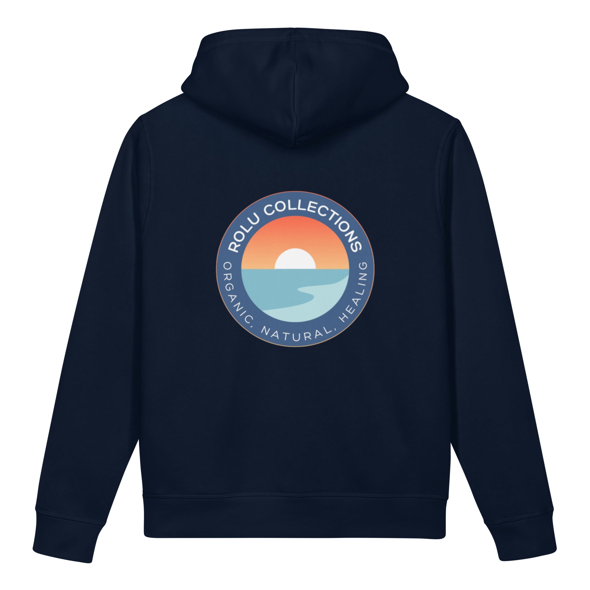 organic unisex side pocket hoodie