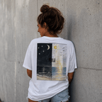 Unisex Organic Cotton T-shirt – Dark Meets Light - ROLU Collections